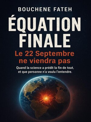 cover image of ÉQUATION FINALE